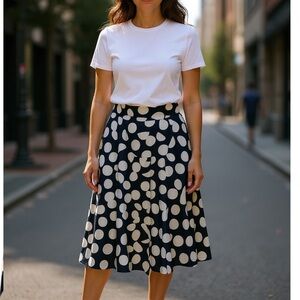 Vintage 2PC Set CHANEL blouse & skirt set